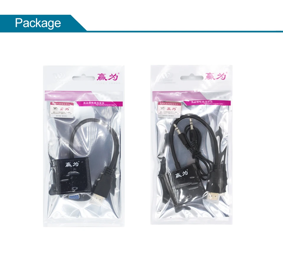 Male to Female 1.4 Version HDMI to VGA Converter HD Adapter Cable  (14)