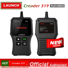 Launch X431 Creader 319 CR319 OBD OBD2 EOBD Full OBDII Automotive Diagnostic Tool CR3001 AD410 ELM327 NT200C Scanner 