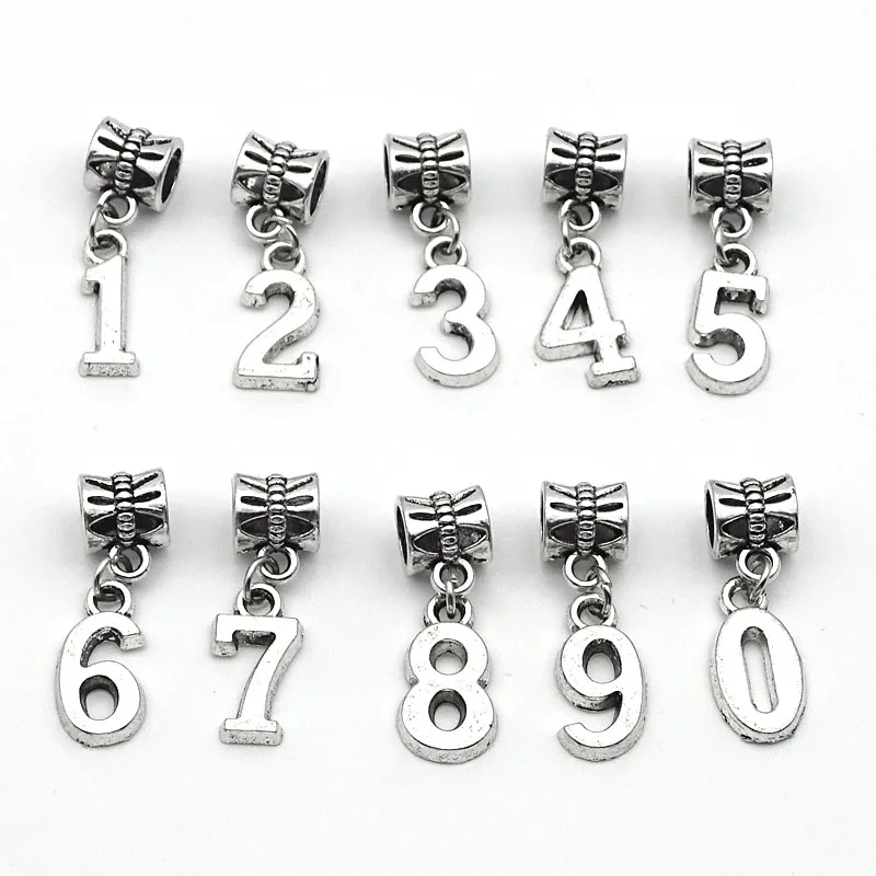 pandora charm numeri pandora charm numeri