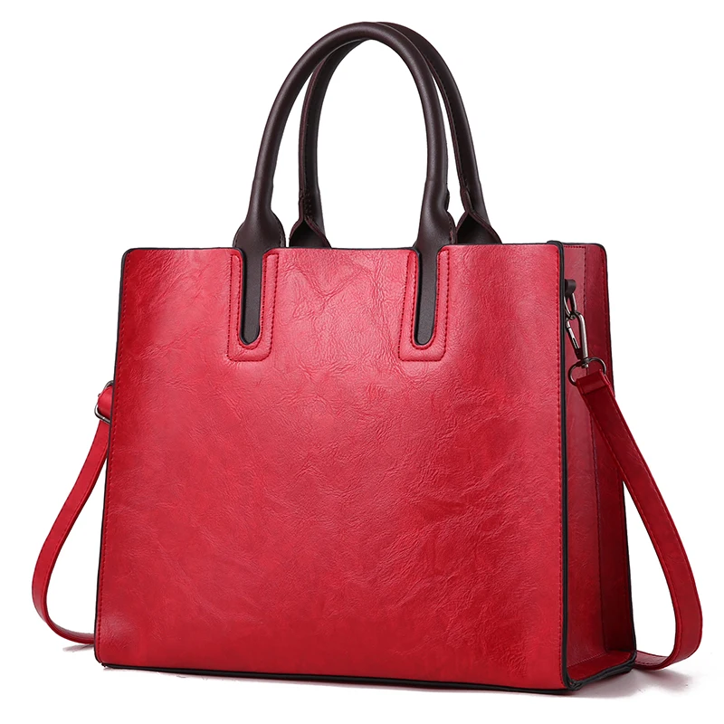 

Women's Bag 2018 New Atmospheric Fashion Handbag Simple Baitao Korean Version Large Capacity Slant Single Shoulder Bag