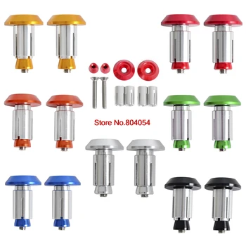 

CNC Billet Handlebar Cap Plugs for Honda CRF150R CRF250R CRF25X CRF450R CRF450X 2002-2016 XR250 XR400 XR600 1996-2004