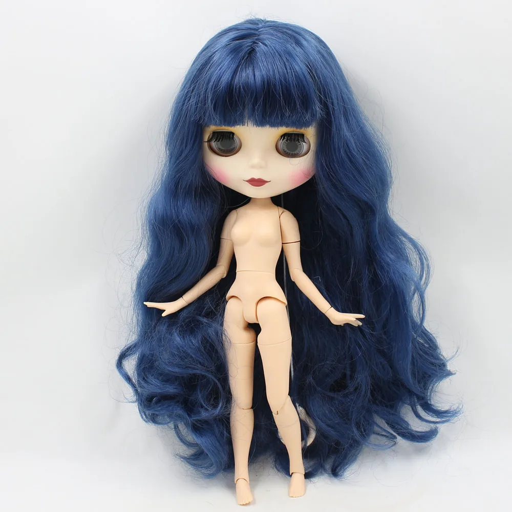 blue doll hair