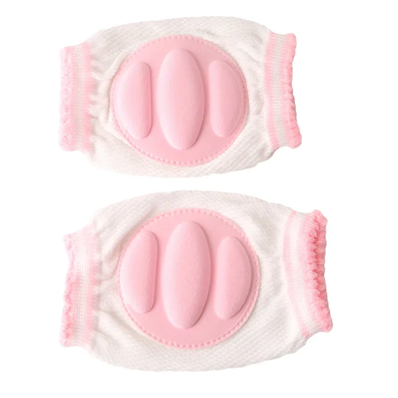 Size M Pink Новые модные защитные наколенники для ползания, Детские наколенники для Новорожденные малыши, 6 цветов - Цвет: Size M Pink