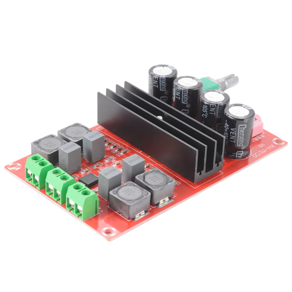 TPA3116D2 Dual Channel Digital Audio 2*100W Power Amplifier Board DC12