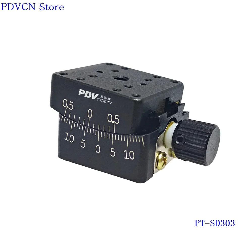 PT-SD304 точным ручным гониометром, платформой ласточкин хвост, оптическим скользящим столом, переводом стагеротации диапазон:+/-30 градусов