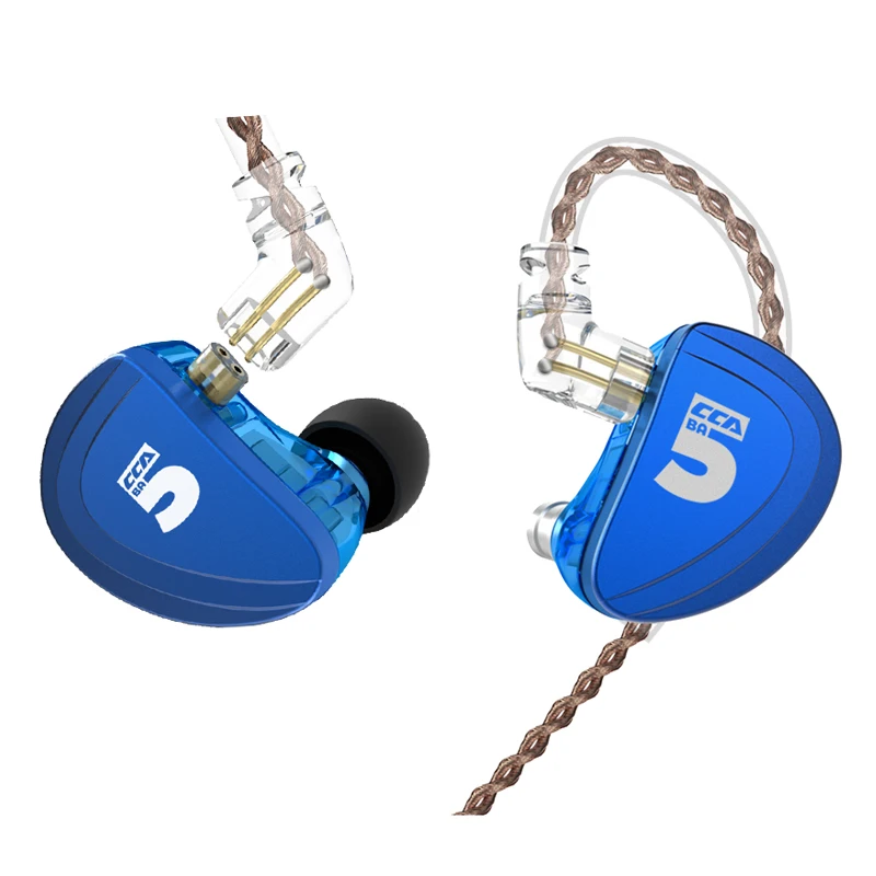 

10BA Armature Driver HiFi Heavy Bass Fone de Ouvido Earphone Monitor In Ear Earbuds Sport Earphones Upgarade Wireless Bluetooth