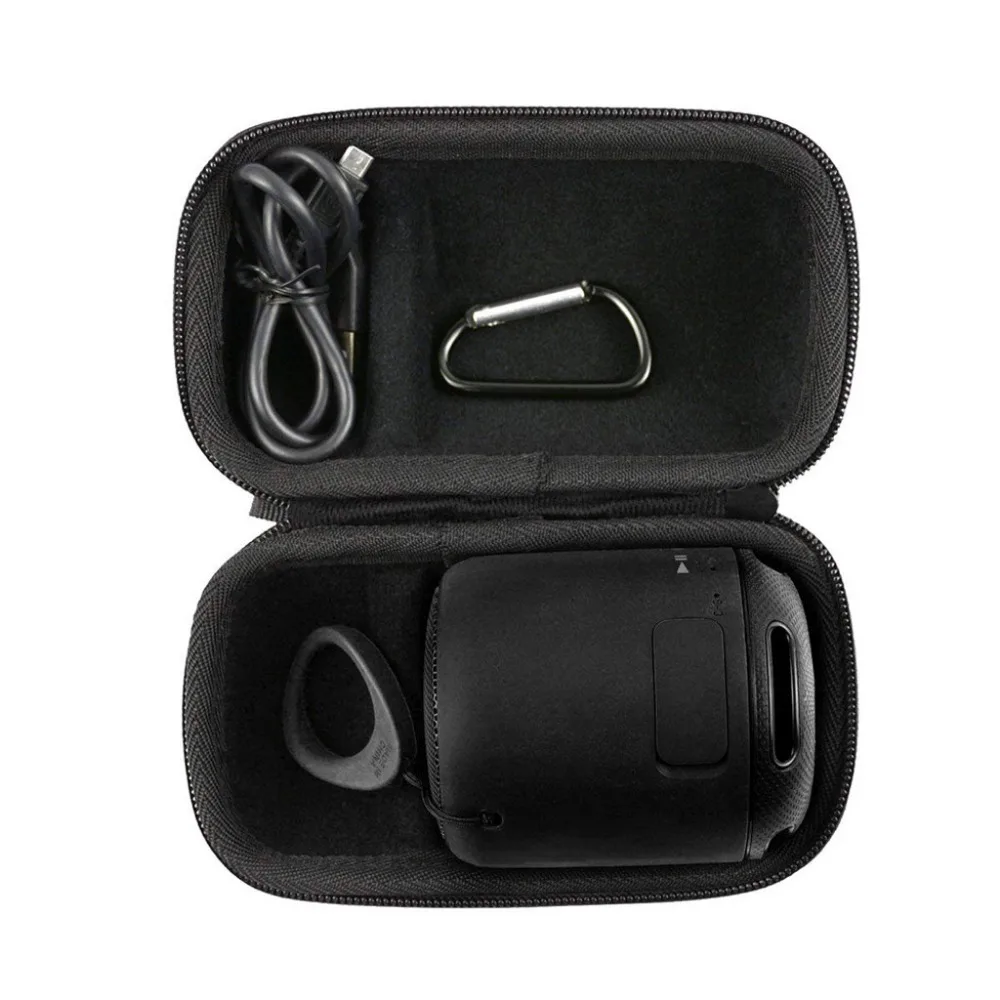Travel Portable Speaker Case Shell Storage Bag For Sony SRS-XB10 Bluetooth Speaker Storage Case Black Gray 1697CM 40MAY02 (1)