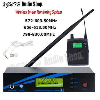 

Wireless In Ear Monitor System Personal Monitoring System Professional In-Ear System for Stage Performance Church Bar Singing
