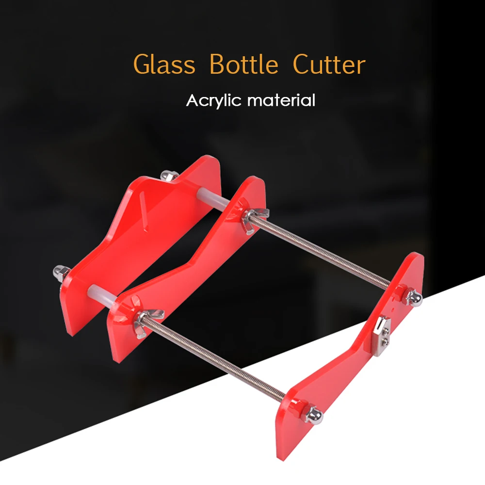 

Metal Better Cutting Control Create Glass Sculptures Glass Bottle Cutter Cutting DIY Bottle Cutting Tool for Wine Beer Bottles