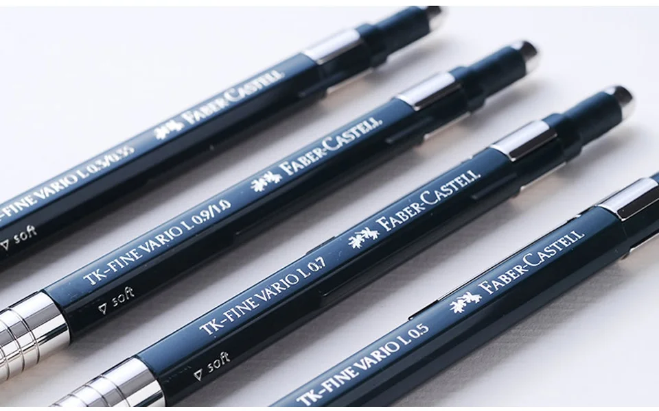 Faber Castell ТЗ тонкой пленки для тонировки автомобилей L составление механический/автоматического карандаша, 0,5/1,0/0,35/0,7 мм; В комплект входит B/2B/HB свинца пополнения чернил