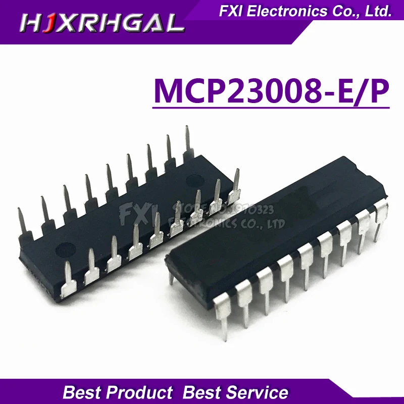 2шт MCP23008-E/P DIP-18 IC | Электронные компоненты и принадлежности