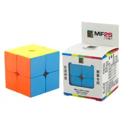 Оригинальный MOYU MF2S Скорость Magic Cube 2X2X2 головоломки профессиональный матч Cube образовательных подарок игрушки для Для детей