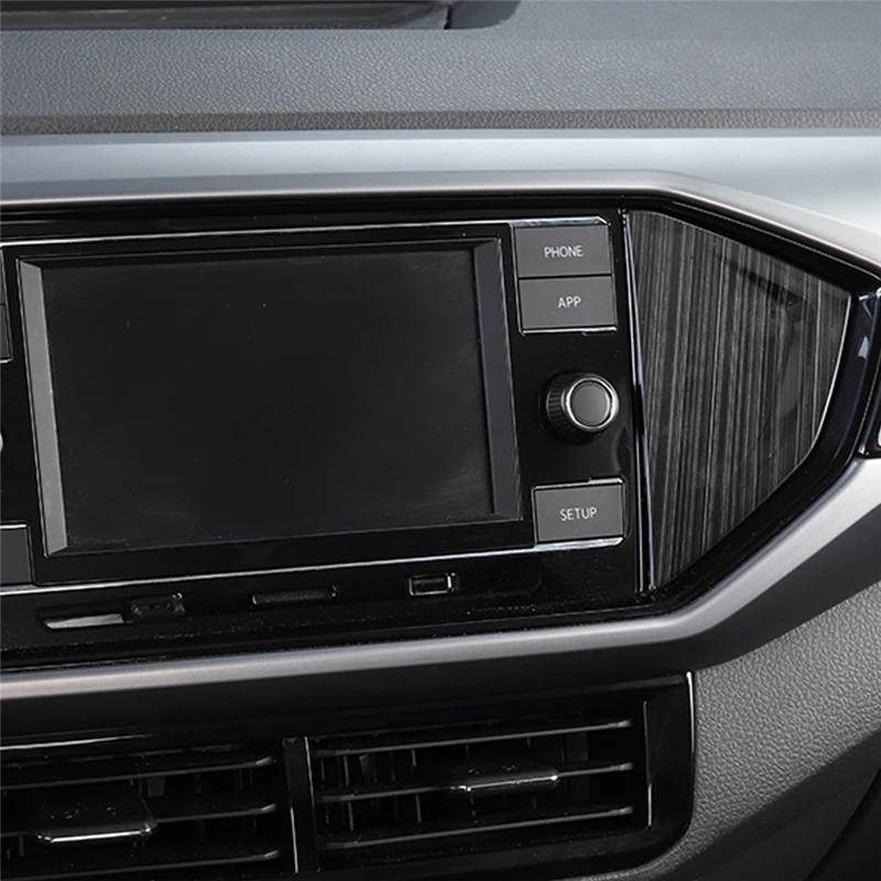 Для Volkswagen T-CROSS автомобильный Стайлинг навигационный экран монитор панель Крышка обрезная рамка аксессуары для интерьера