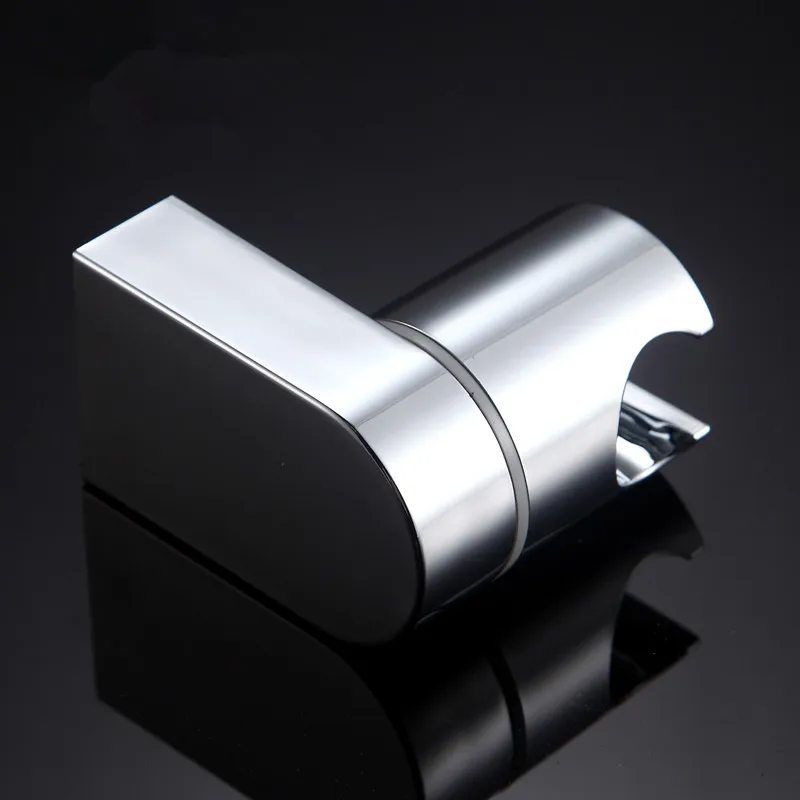 ABS Handheld Shower Holder Bracket Chrome Finish Wall Mounted