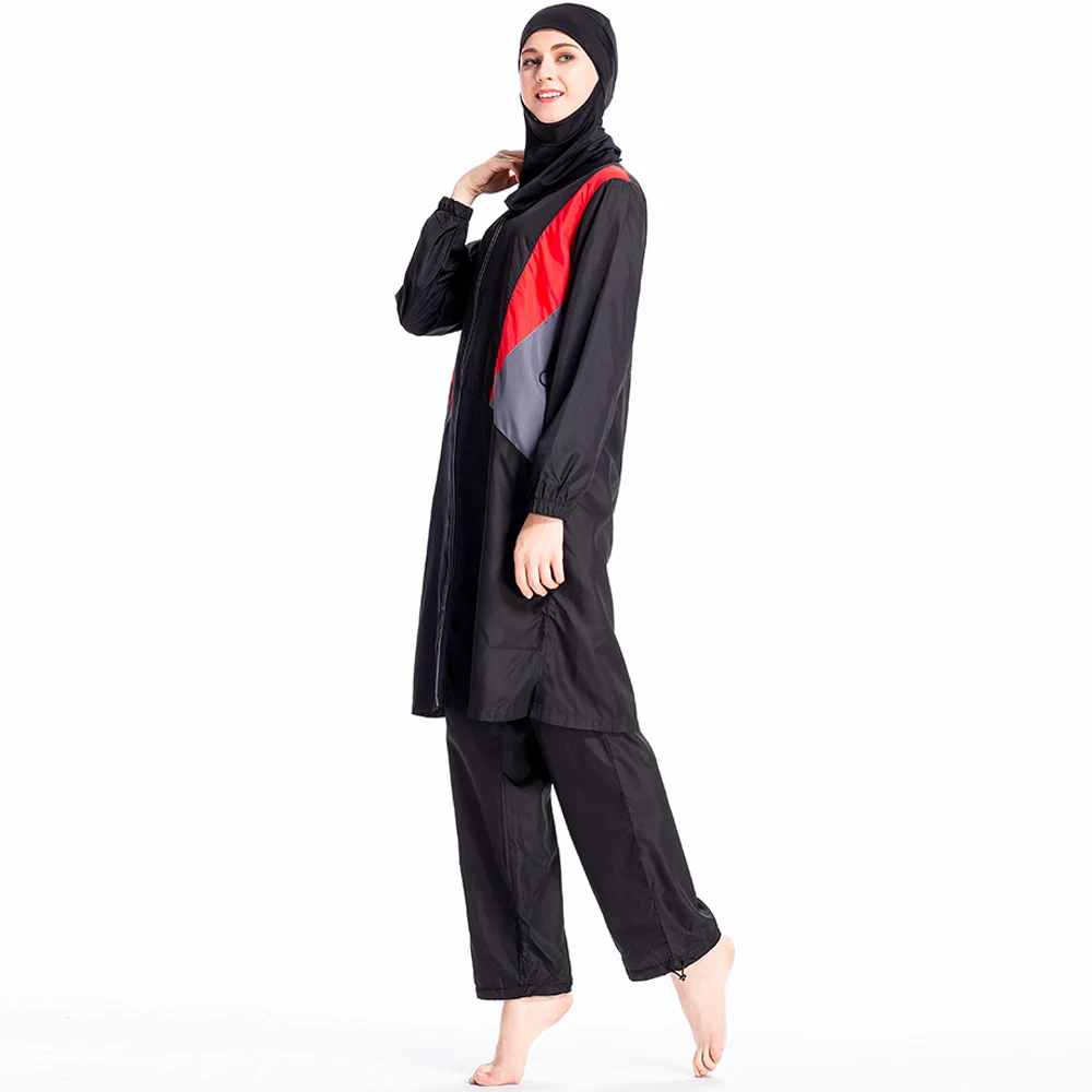 YONGSEN скромность Burkinis купальник для мусульманок хиджаб с полным покрытием