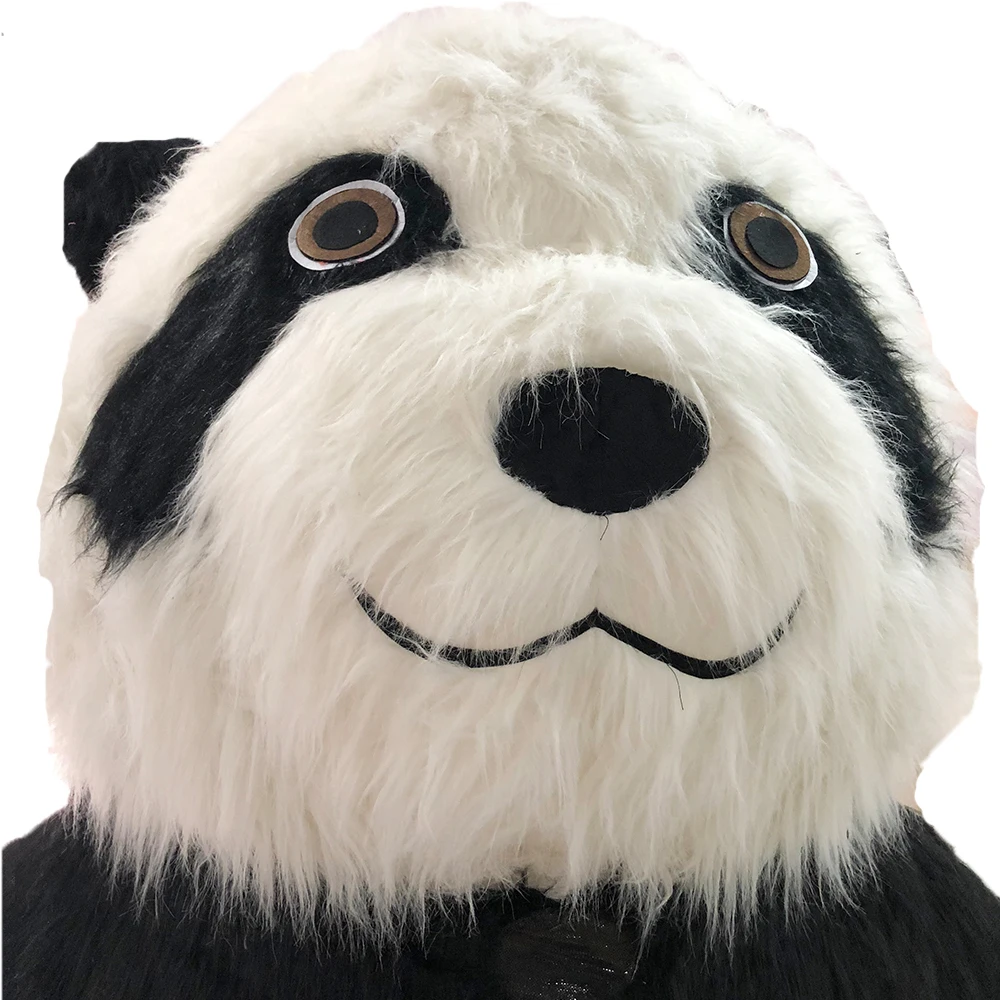 Стиль 2,6 м высокие китайские панды надувные костюмы для Хэллоуина Костюм для косплея для 1,6 M-1,85 M взрослых