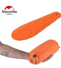 Naturehike NH ultralight Inflatable Pad Moistureproof Cushion for Mummy sleeping bag single camping portable Nylon TPU