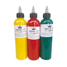 3 бутылка чернил для татуировки 250 мл Перманентный макияж микропигмент для боди-арт тату пигментная краска