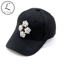GZhilovingL Новинка Женская Бейсболка с бриллиантами летняя однотонная Повседневная хлопковая регулируемые кепки женский рюкзак хип хоп шляпы