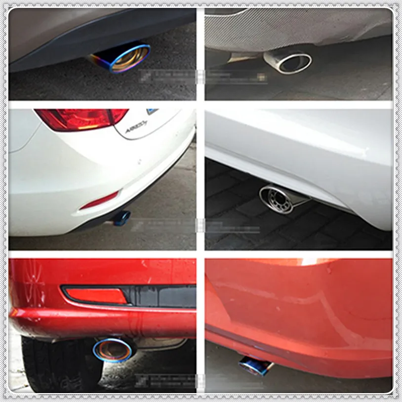 

Car Tail Steel Exhaust Muffler pipe cover For McLaren 650S 540C P1 12C MP4-12C X-1 Senna 720S 600LT 570S Mack Seat UD Trucks