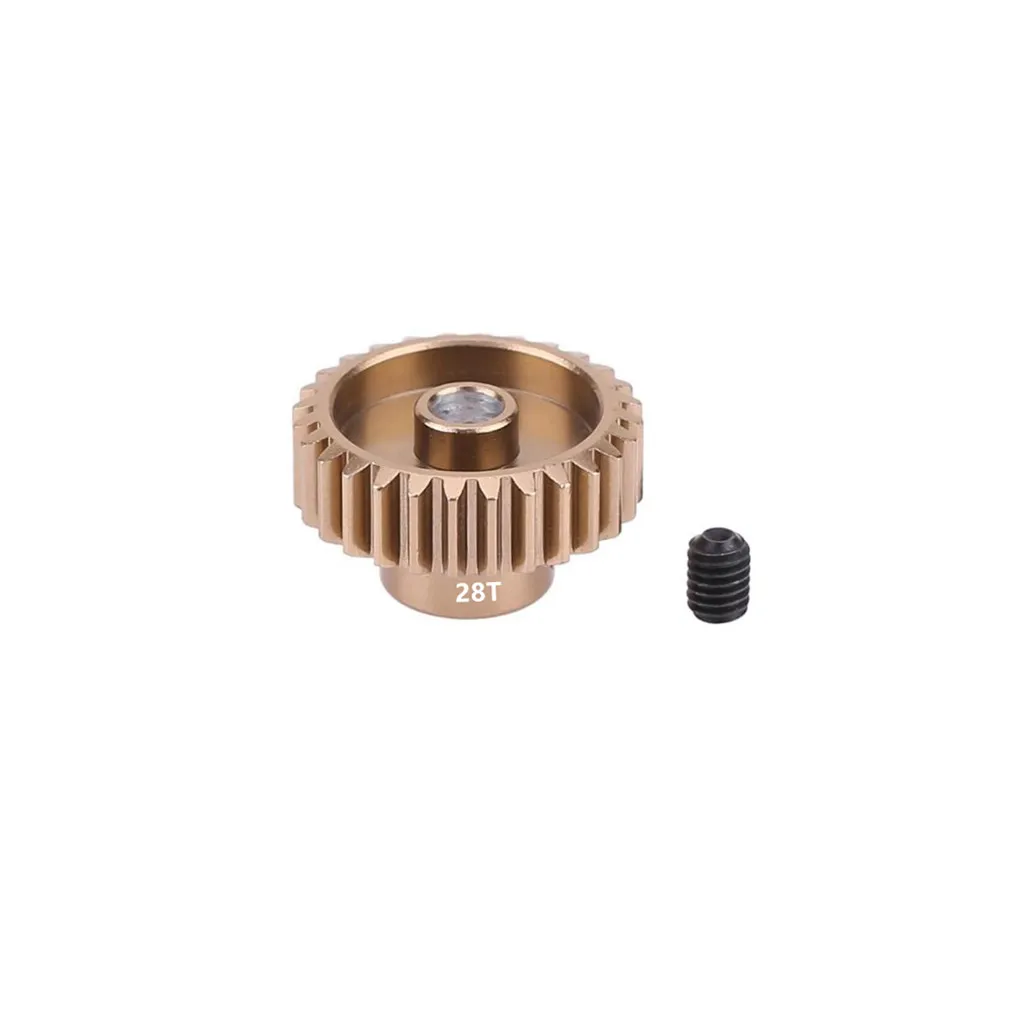 80T+28T Motor Gear Alloy Pinion Cogs Gear for Sakura CS S XIS D4 RC Car