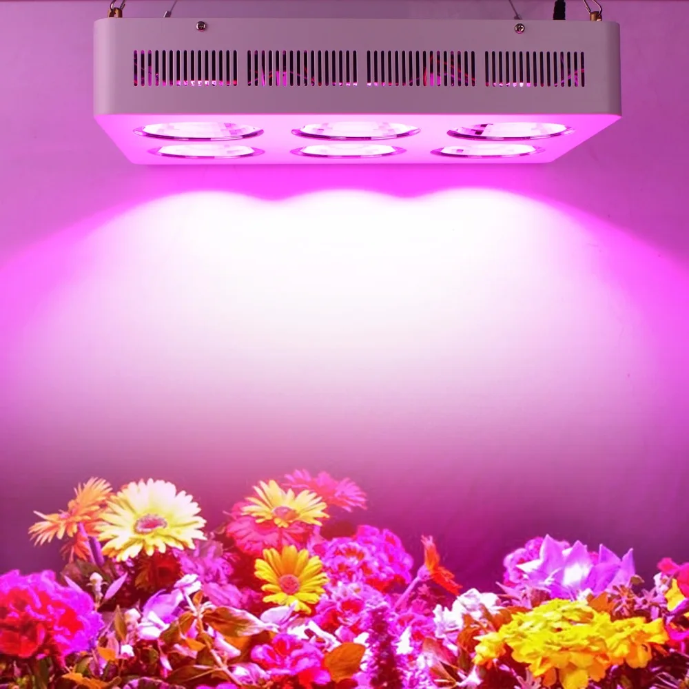 

G05 1200w 6 hole Led Grow light COB all in one full Spectrum for Plants growing Greenhouse/hydroponic commercial cultivation