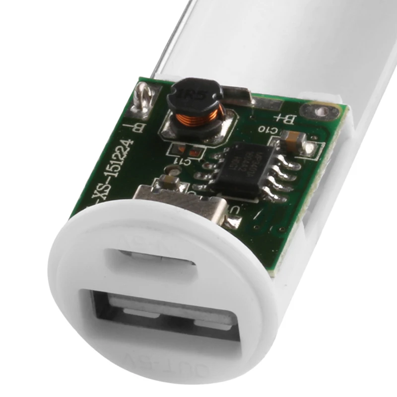 Металлический USB 5V Power Bank Box Kit 1X18650 аккумулятор DIY Box зарядное устройство для сотового телефона Power Bank аксессуары зеленый