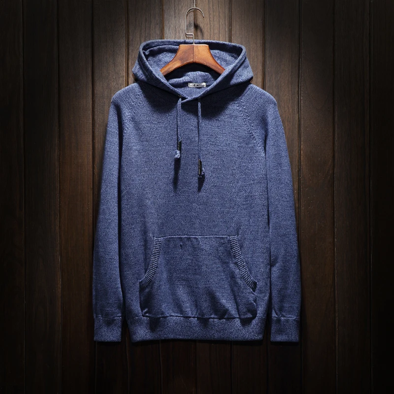 

Turtleneck Men With Hat Christmas Men Sweaters Winter Clothes 2019 Plus Size Asian M-4XL 5XL 6XL Casual Designer Pullovers