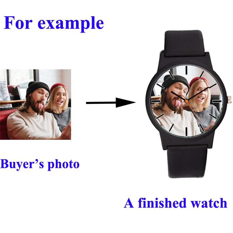 A3308 дизайн свой собственный логотип бренда печать фотографий нейтральные часы повседневные праздничные подарок oem Прямая унисекс персонализированные часы
