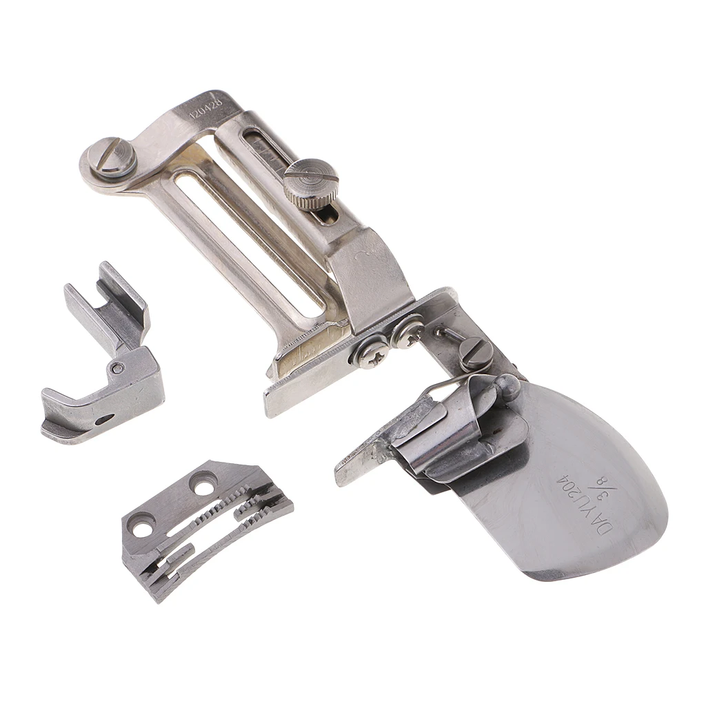 Industrial Sewing Machine Part Clean Finish Shirt Tail Hemmer Attachment Set