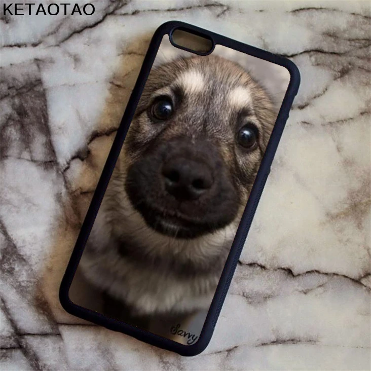 KETAOTAO Cutest dog in the world Phone Cases for iPhone 4S 5S 6 6S 7 8 X PLUS Samsung S8 NOTE Case Soft TPU Rubber Silicone | Мобильные