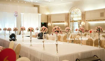 

artificial flower mental plated flower stands for tables