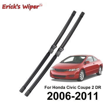 

Erick's Wiper Front Wiper Blades For Honda Civic MK8 Coupe American Model 2005 - 2011 Windshield Windscreen Front Window 28"+24"