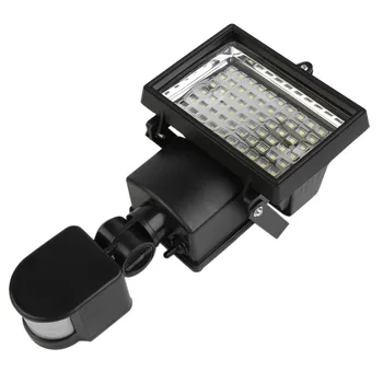 

High Quality 60 Led Solar Light Sensor Security Garden Light PIR Motion Sensor Path Wall Lamps Outdoor Emergency Lamp