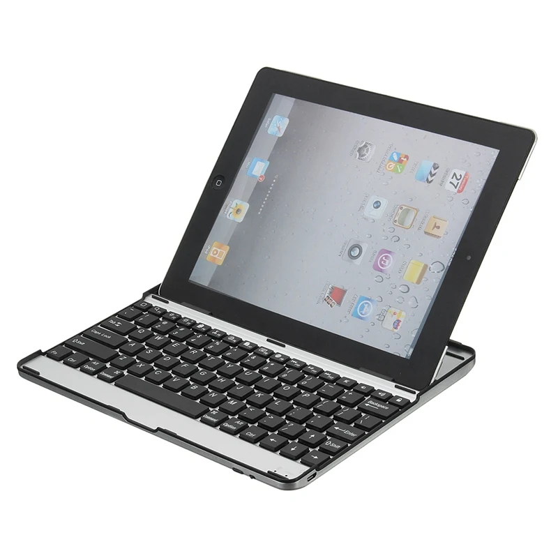 Aluminum Wireless Bluetooth 3 0 font b Keyboard b font Stand font b Case b font