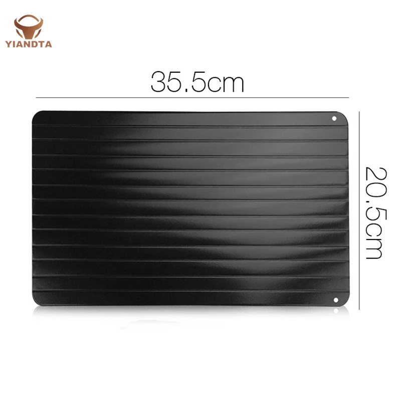 Aluminum Steak Thawed Household Plate Frozen Food Quick Thawing Board 23x16.5x0.3cm Aluminum Steak Thawed Household Plate Frozen Food Quick Thawing Board 23x16.5x0.3cm