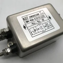 Мощность фильтр 220 В однофазные 2-фазный 40A Мощность фильтр анти-помех фильтр питания