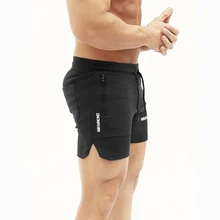 Тренажерные залы Рубашки домашние Для мужчин спортивные вытаскивание короткие Бодибилдинг штаны Фитнес короткие бегуны бермуды Masculina дропшиппинг