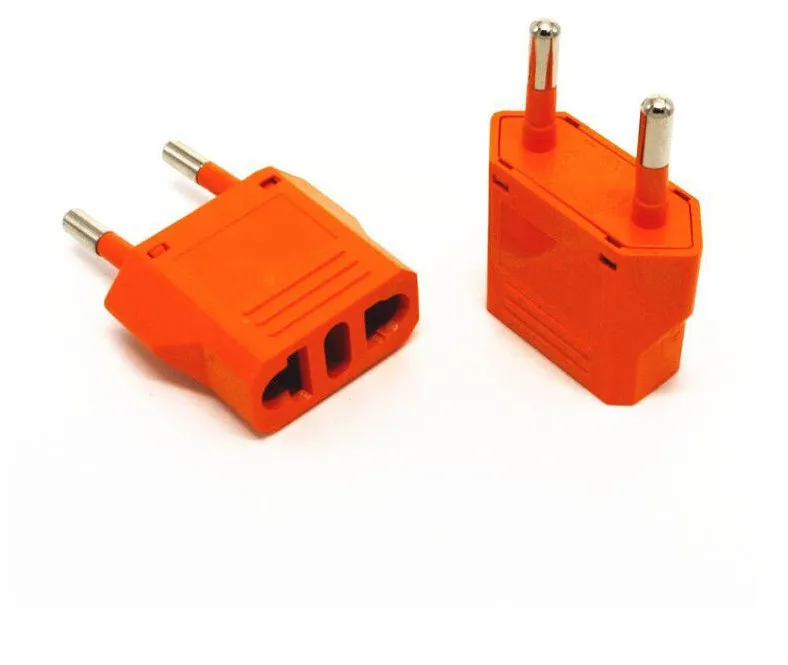 

20pcs EU European Travel Adapter Germany Japan China US To EU Type C AC Power Plug Adapter Electrical Charger Outlet Socket