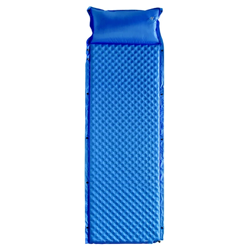 Надувной воздушный для сна Матрас с подушкой, толстые Самонадувающийся влагозащищенный Портативный открытый тент для путешествий, кемпинга коврик Лидер продаж