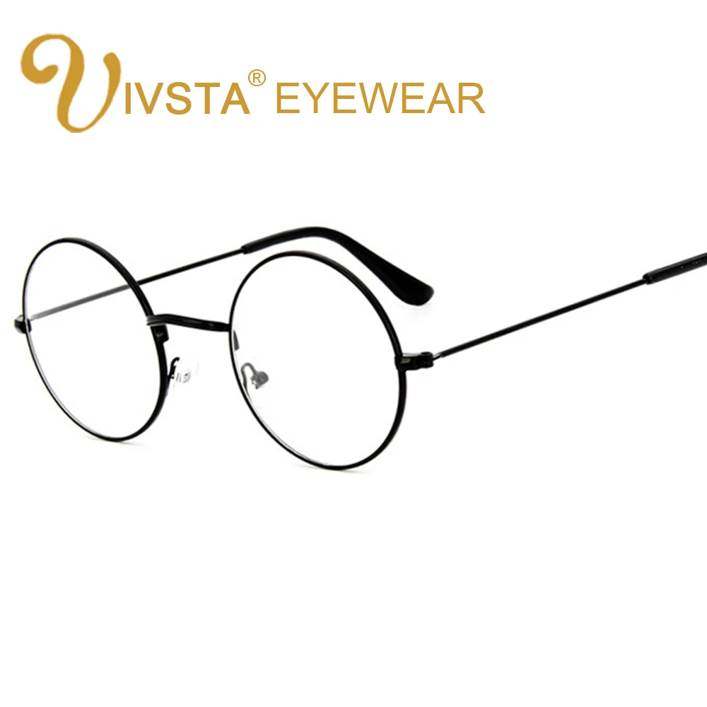 

IVSTA Vintage Round Glasses Men Glasses Frame Prescription Eyewear Women Spectacle Frame Myopia Retro Vintage Grade