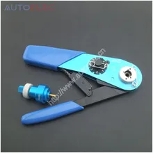 1Pcs AT-W1A Solid Barrel terminal SK2/2 Positioner Cable Crimper Adjustable hand crimp tool M22520/2-01 multifunctional plier