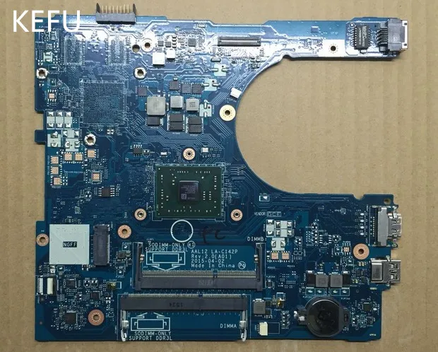 KEFU для Dell Inspiron 15 5000 5555 материнская плата ноутбука LA-C142P 1N0C6 01N0C6 CN-01N0C6 AAL12 w/для A8-7410 CPU