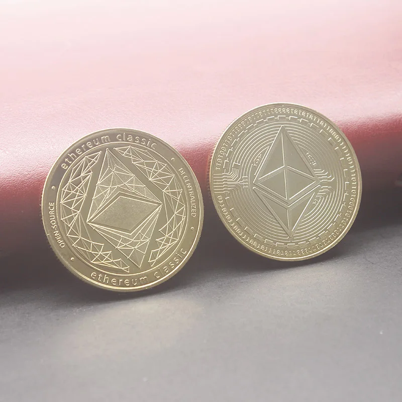 GOLD ethereum coin 2