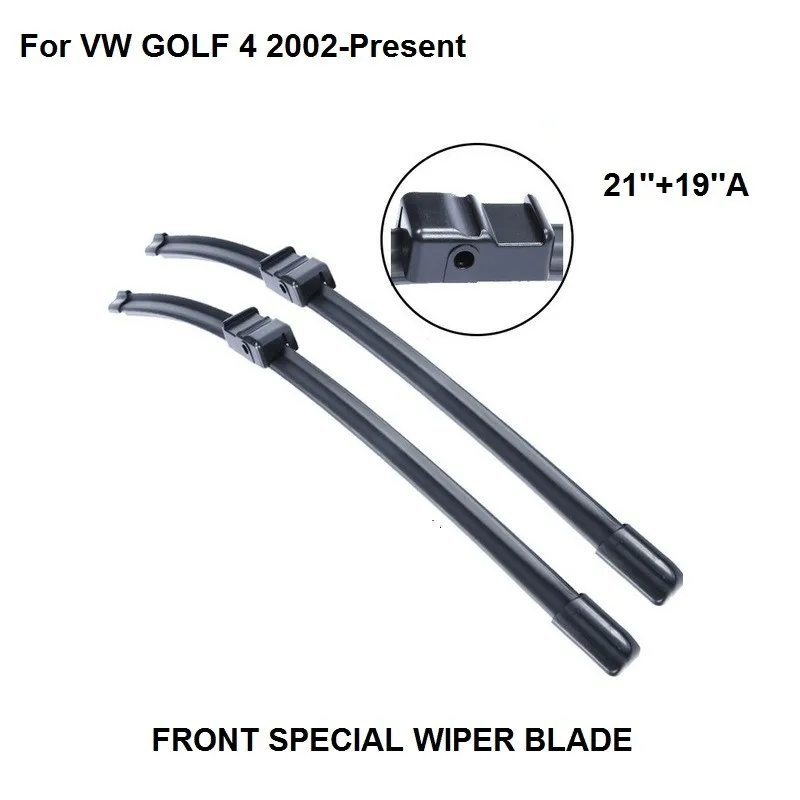 Car Wipers For Volkswagen For VW GOLF 4 2002 Present 21''+19''A Auto