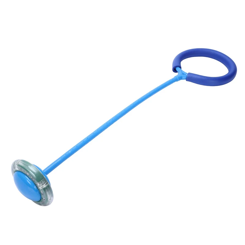 

Outdoor Fun Toys Balls Elastic Led Flash Jumping Foot BALL Jumping Ring Jumping Circle Bouncing Ball Toys For Children