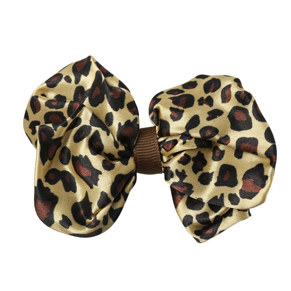 1 шт. заколка для волос с леопардовым принтом 3 5 дюйма|satin bow|bow for kidsbow bow |
