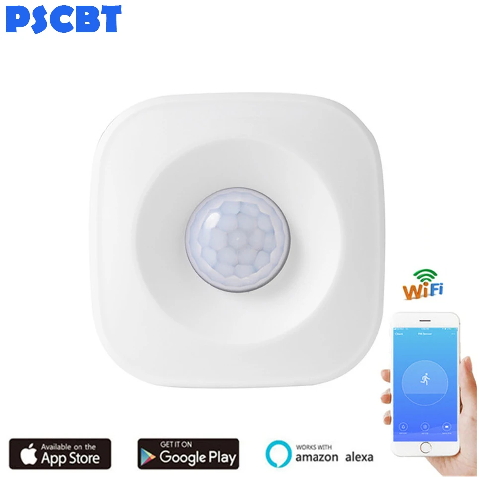 

WIFI PIR Motion Infrared Sensor Detector Alarm APP IOS Andorid Control