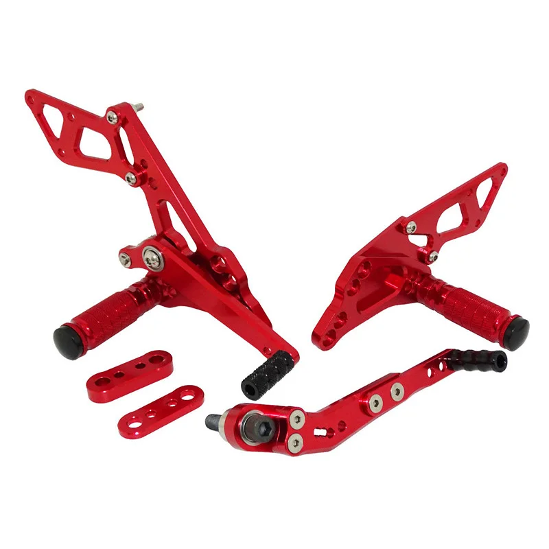 Waase мотоцикл Rider Racing Rearset задние наборы подножки колышки для Suzuki GSXR 600 750 2011 2012 2013