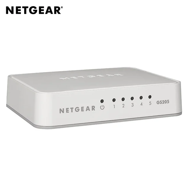 Netgear GS205-100PES-переключатель 5 пуранто гигабитный 10/100/1000, Gris